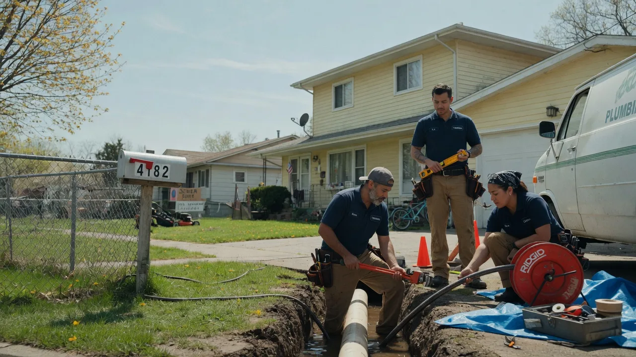 Gas Line Repair in Marengo, IA near me